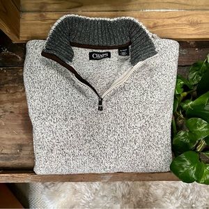 RALPH LAUREN MEN'S 1/4 ZIP PULLOVER SWEATER Size XL